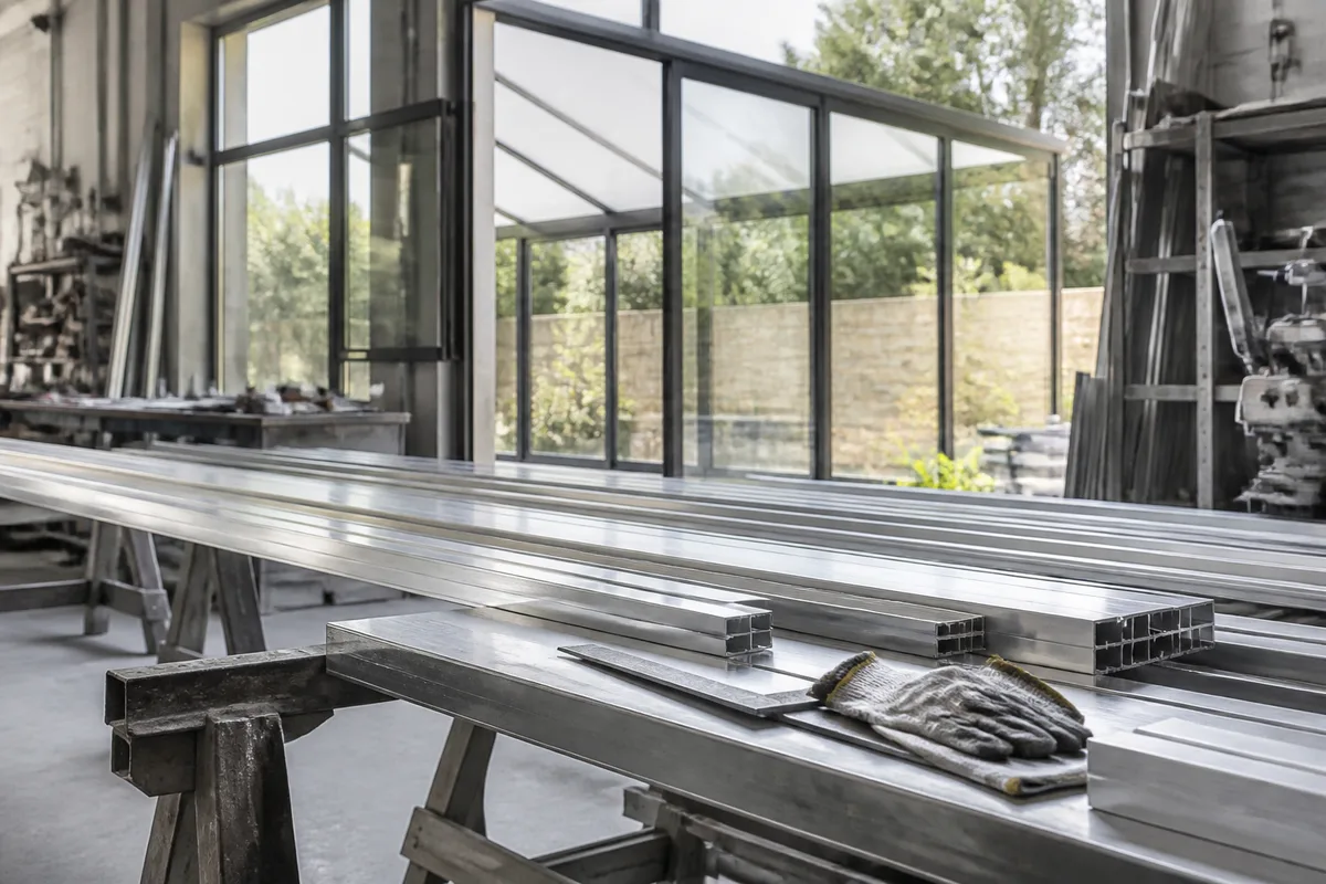 Véranda style atelier : la verrière d'artiste adaptée à l'extension